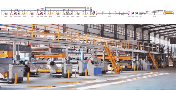 corrugated paperboard machine